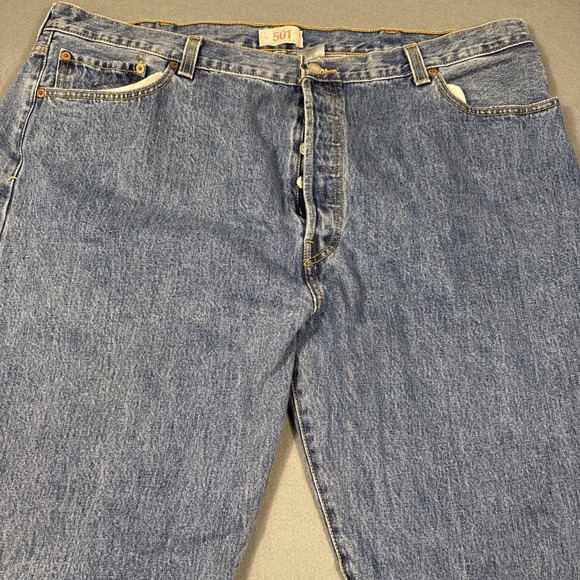 Levis 501 Jeans Mens 40x36 Original Fit Straight Leg Button Fly 501-0115 NWOT - Picture 2 of 7